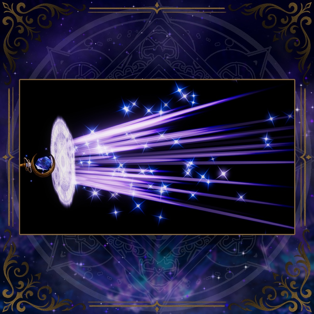 【MA対応、ギミック付き】月の魔晶杖~MoonCrystalStaff~ #NeRosaVRC