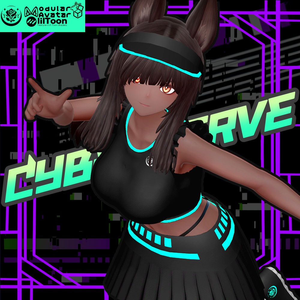CyberServe|VRC想定 #NeRosaVRC