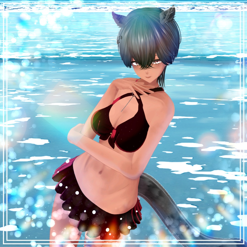 【複数アバター対応】SunKissBikini|VRC想定 #NeRosaVRC