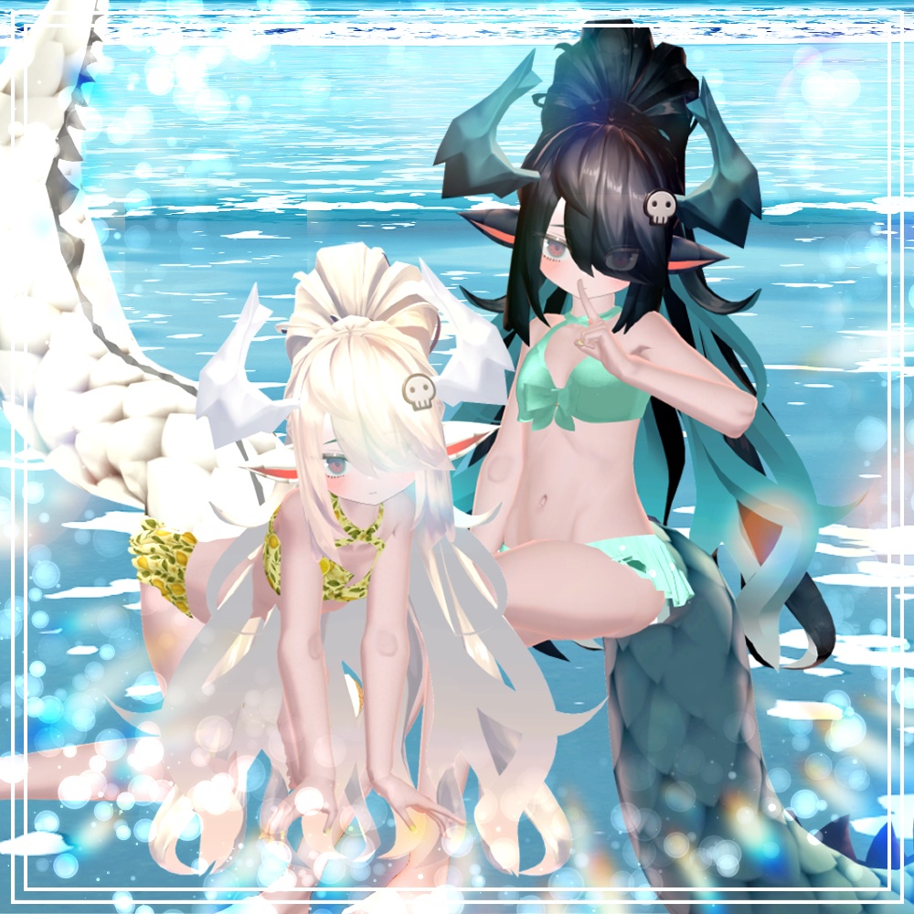 【複数アバター対応】SunKissBikini|VRC想定 #NeRosaVRC