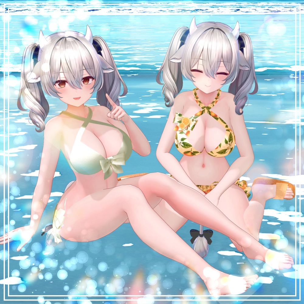 【複数アバター対応】SunKissBikini|VRC想定 #NeRosaVRC