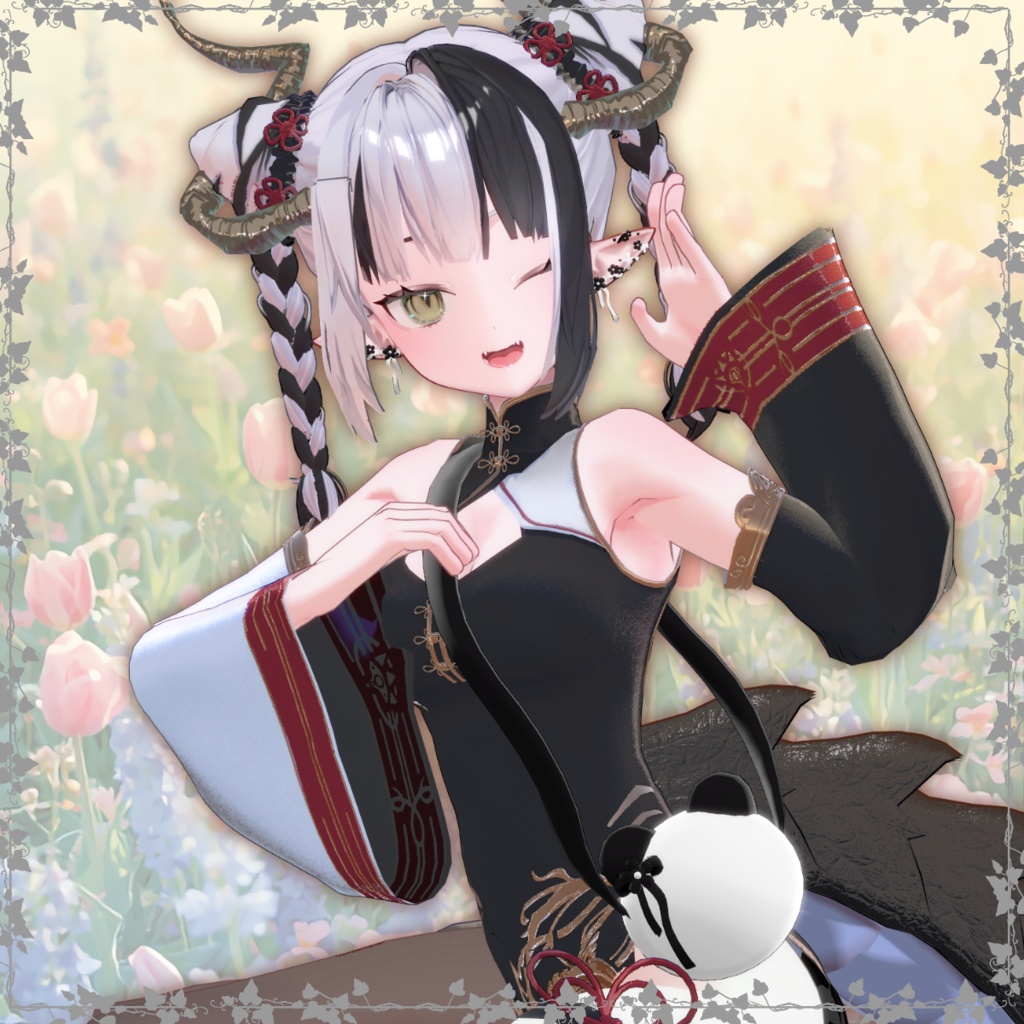 FleurAmieフレールアミー ピアス&バッグセット #NeRosaVRC