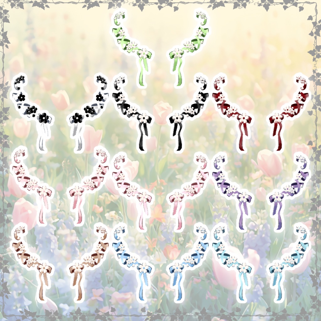 FleurAmieフレールアミー ピアス&バッグセット #NeRosaVRC