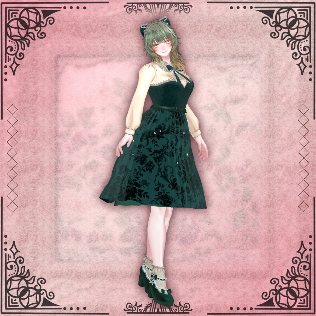 【発売記念セール】MistyPetal クラシカルワンピース #NeRosaVRC