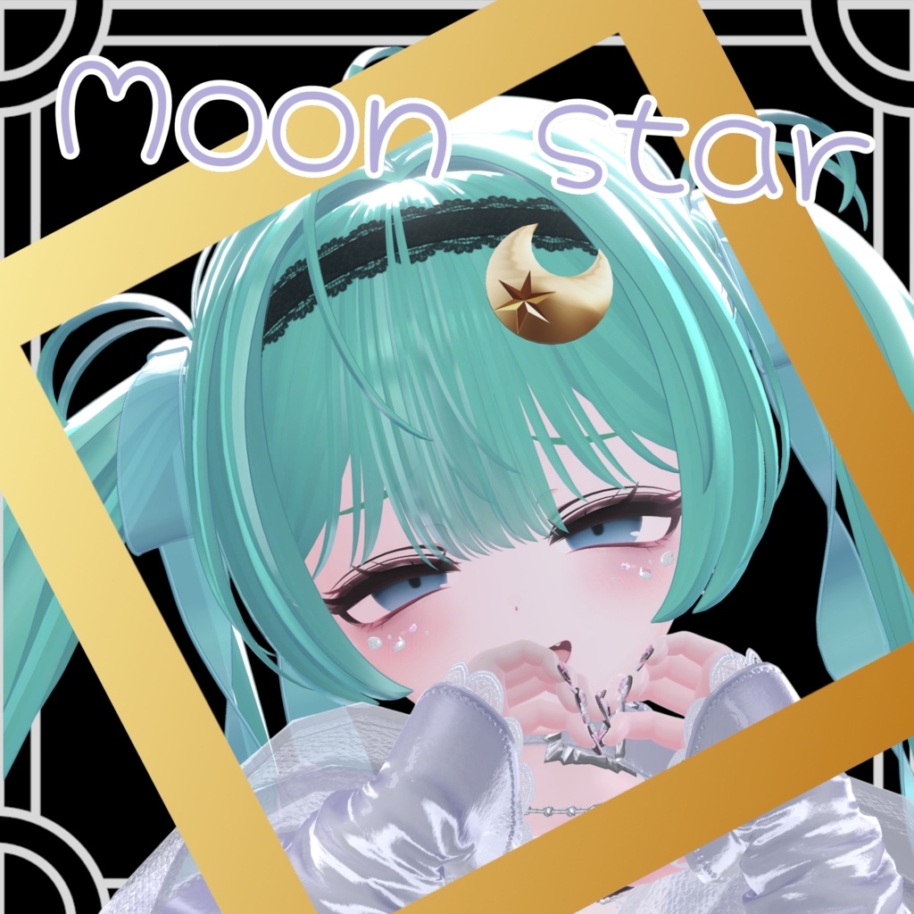【無料】 Moon star【ヘアアクセ】
