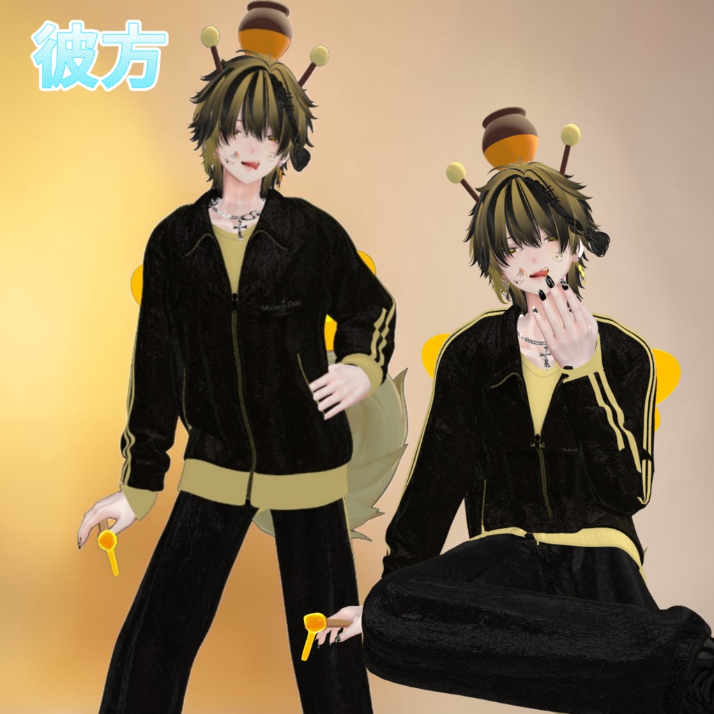 【8アバター対応】honey come