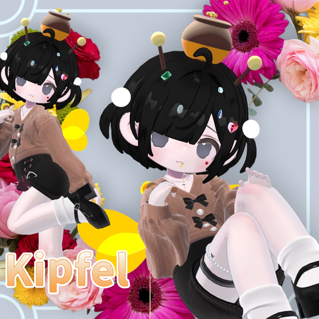 【8アバター対応】honey come