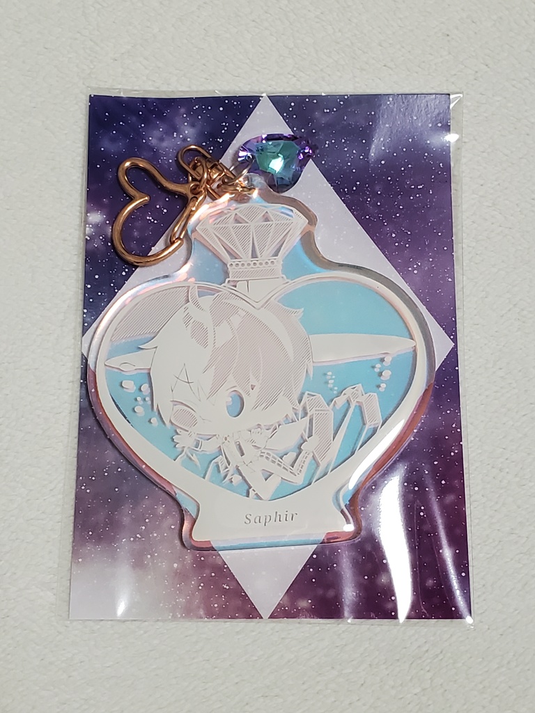 香水風オーロラアクキー
