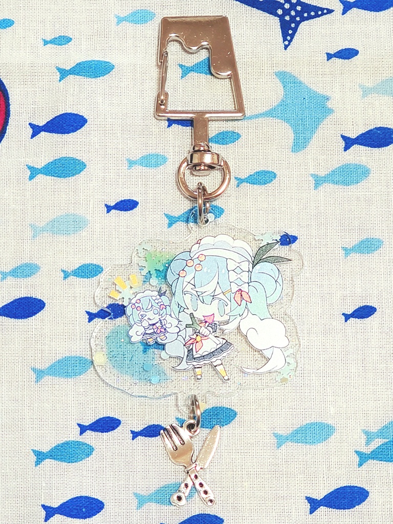 シェフミクちゃんアクキー