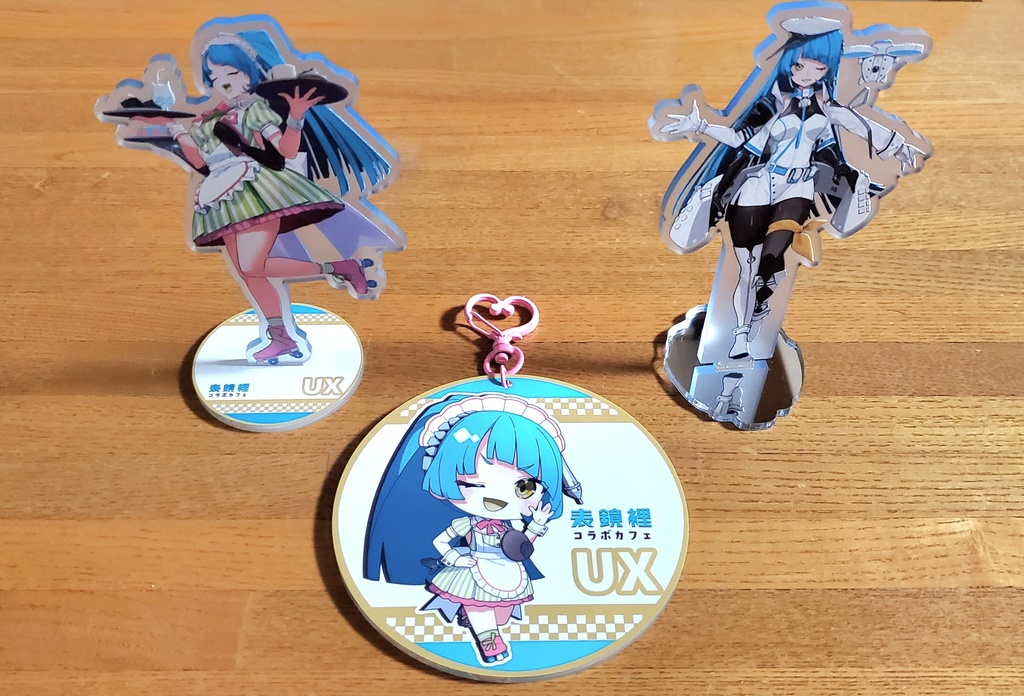 エアうめてぇあ -表鏡裡コラボカフェグッズ-