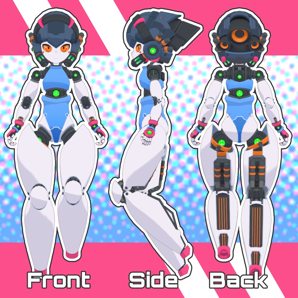 [VRChat用3Dモデル]オニユリ - モアイ工房 - 2/11