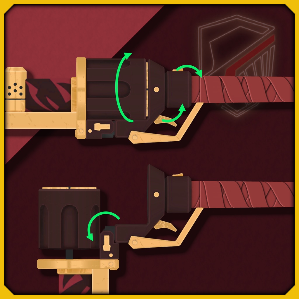 【無料】【Limbus Company】天退星刀 / Tiantui Star's Blade【3Dモデル】【VRChat】