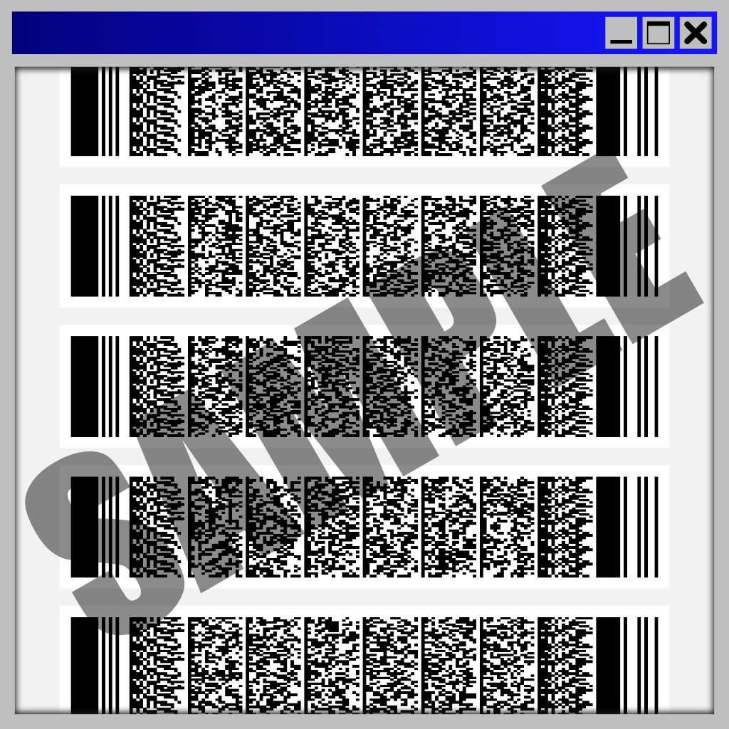 架空バーコードジェネレーター / Fictional Barcode Generator