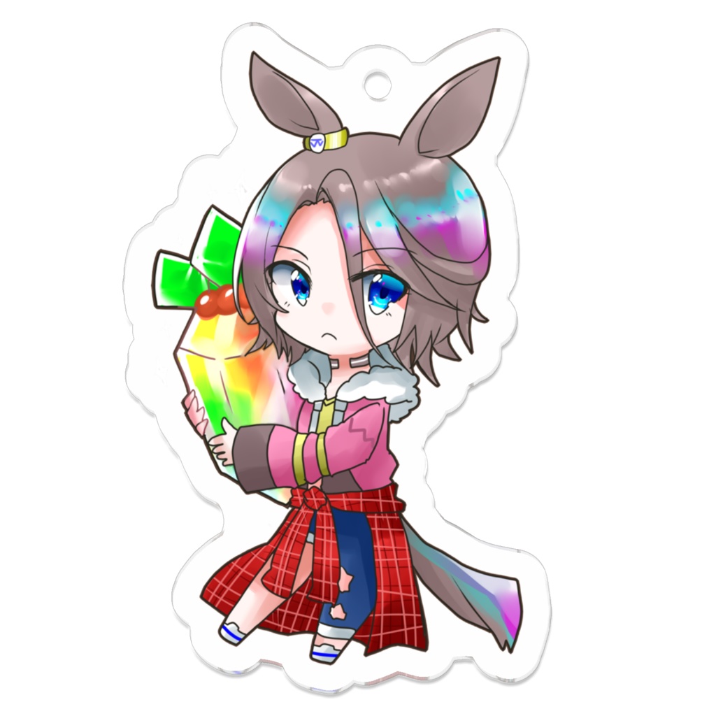 はぐうまナリタタイシンのアクキー