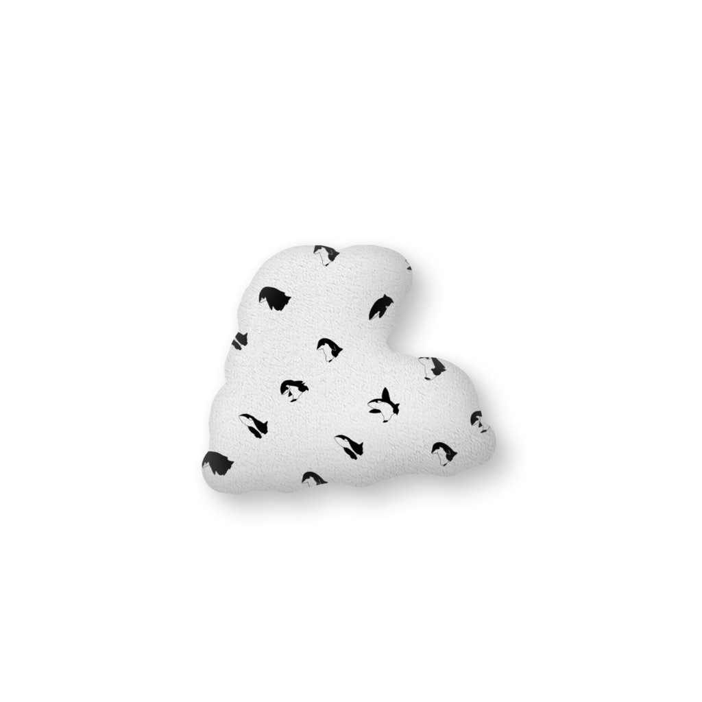 夏仕様ふしぺんちゃんクッション中