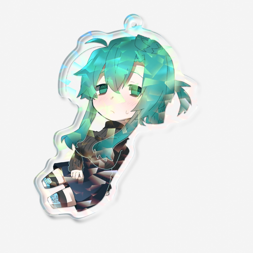 ホログラムむなたかちゃんアクキー