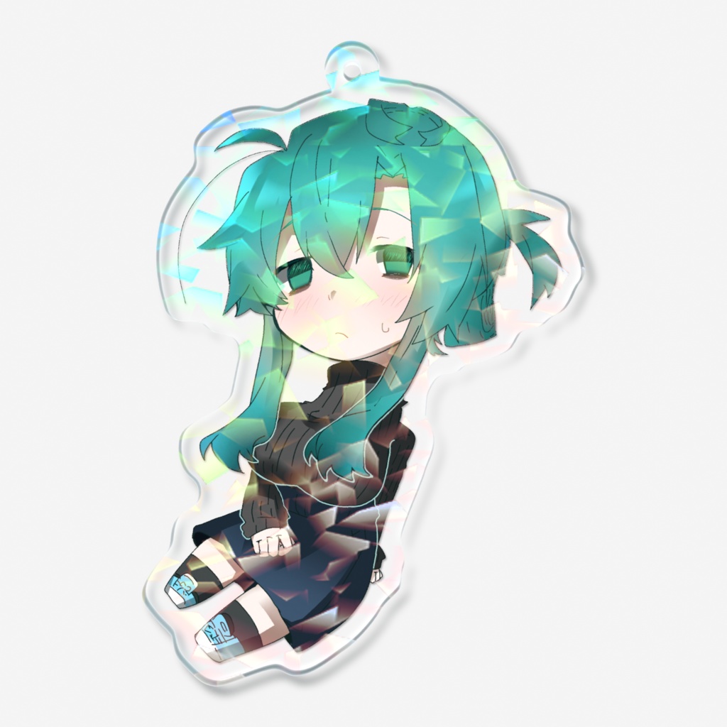 ホログラムむなたかちゃんアクキー