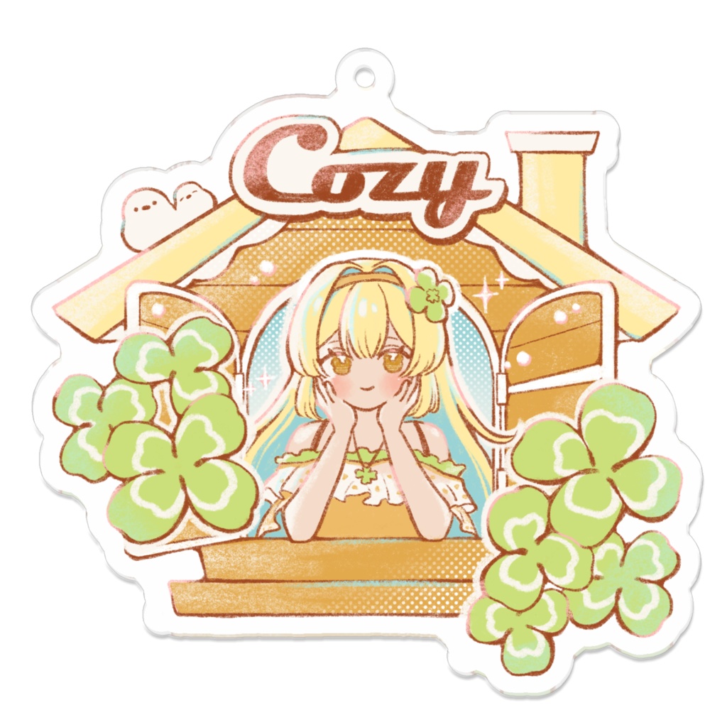 【アクリルキーホルダー】Cozyイメージキーホルダー【林エリカ】