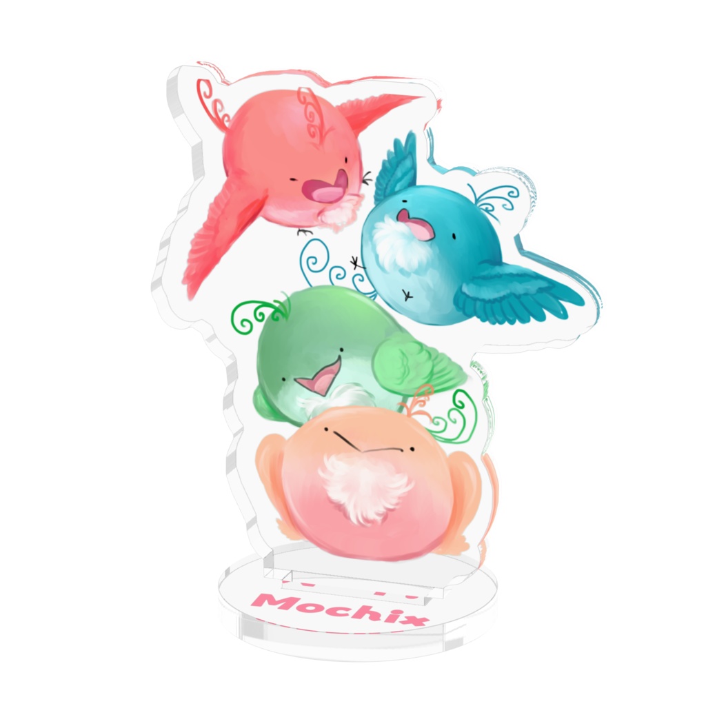 もちっくす アクリルフィギュア
