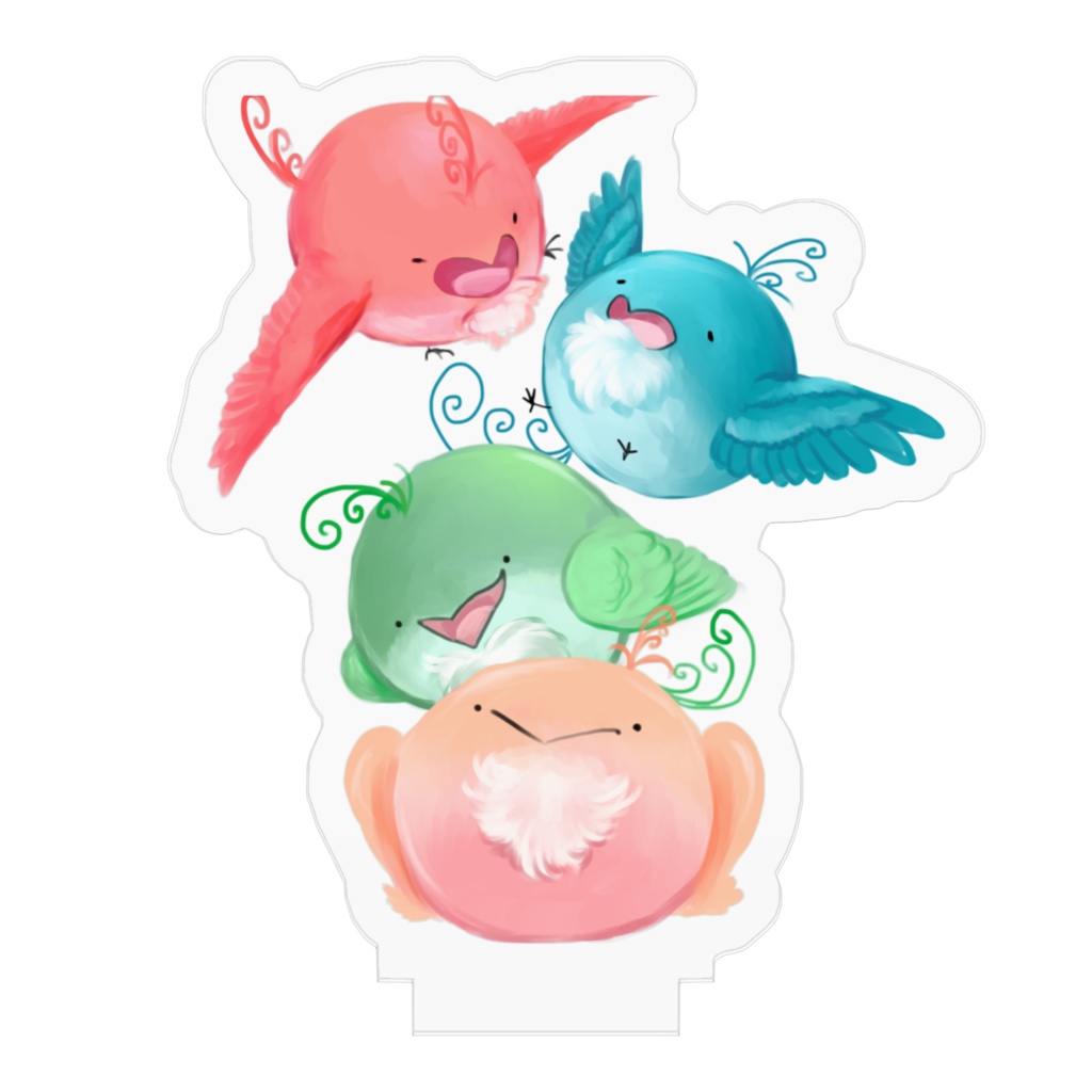 もちっくす アクリルフィギュア