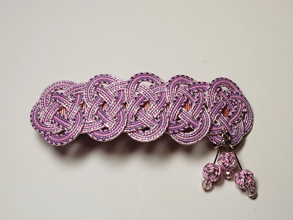 水引のバレッタ