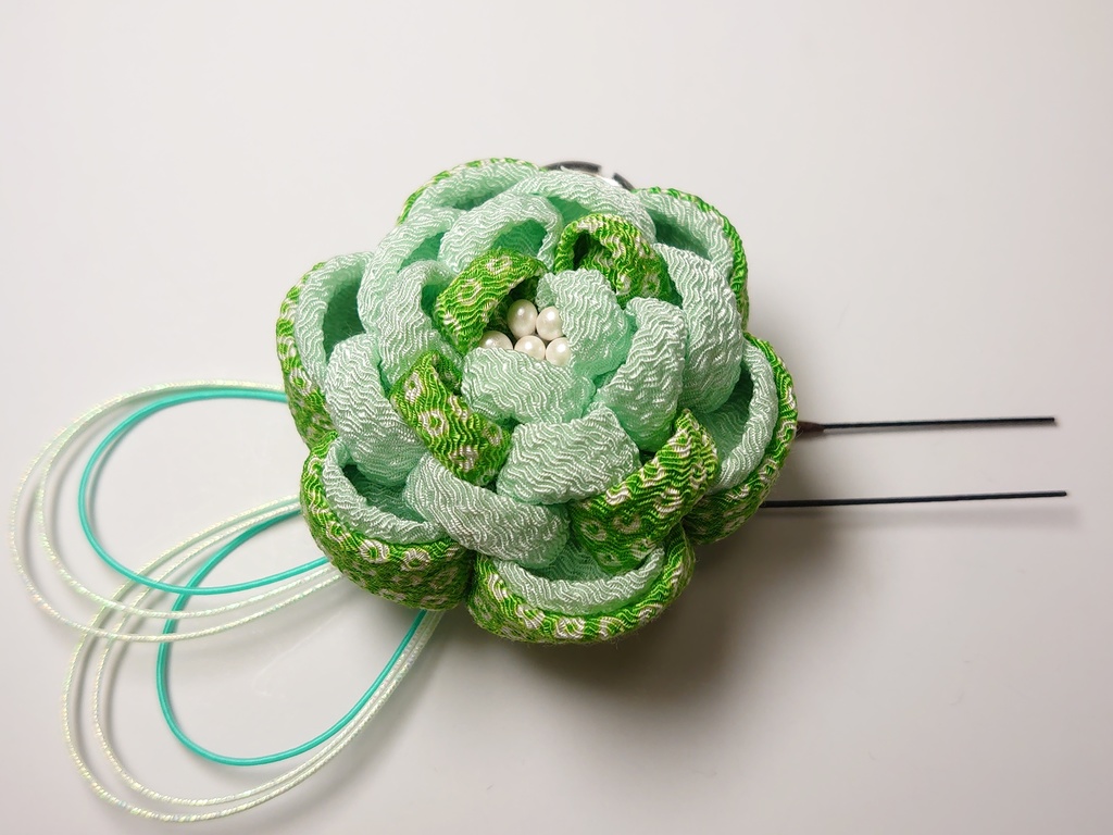 つまみ細工のUピンセット