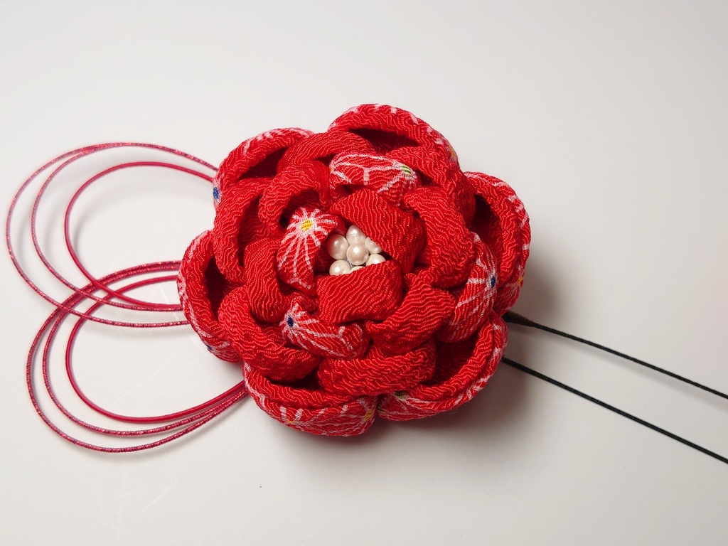 つまみ細工のUピンセット