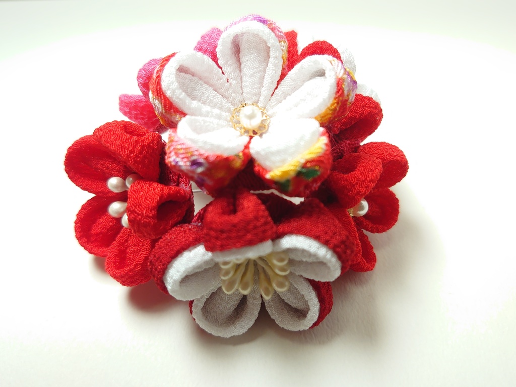 梅の簪と下がりのセット