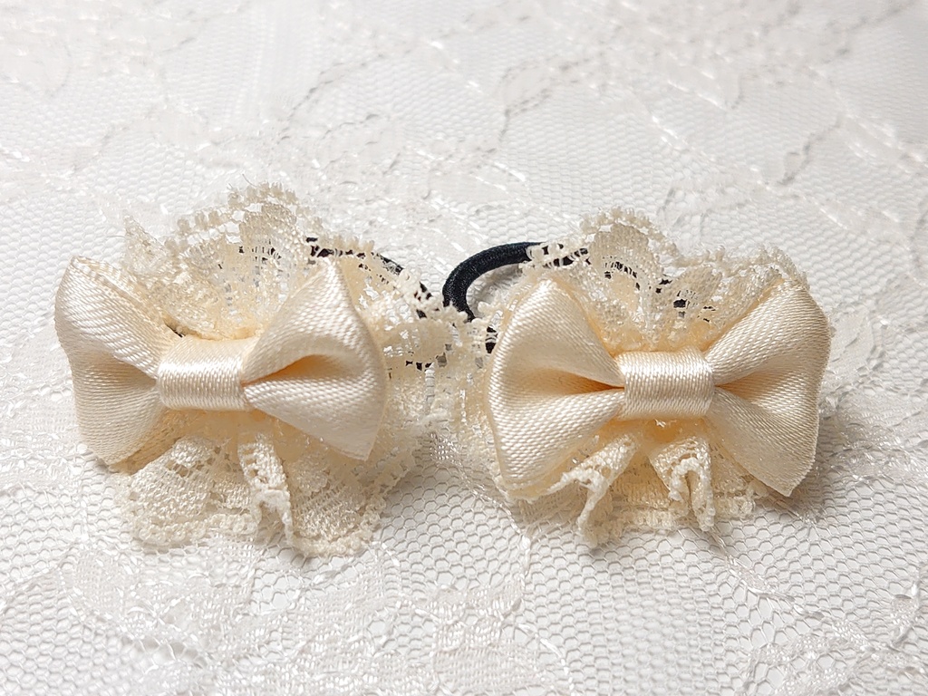 うさぎが可愛いヘアアクセサリーセット(キッズ、ベビー)