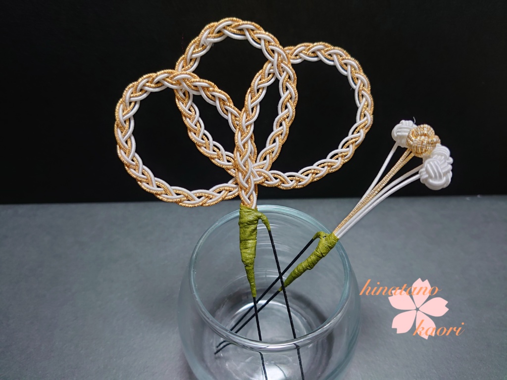 つまみ細工 百合の髪飾り豪華16点セット