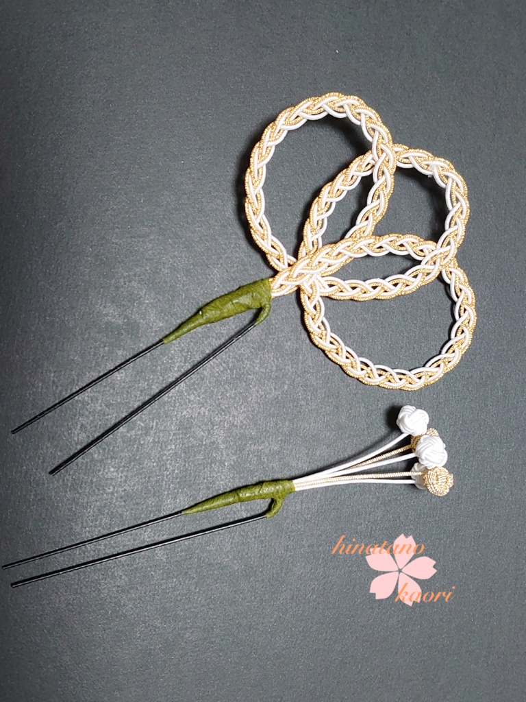 つまみ細工 百合の髪飾り豪華16点セット