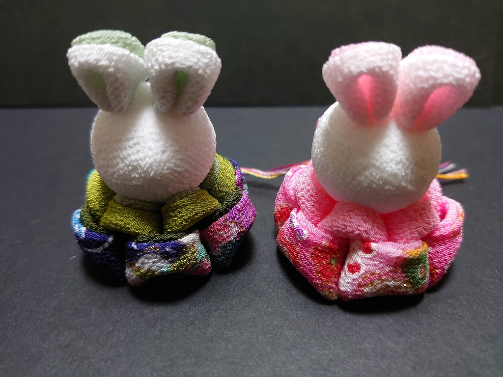 つまみ細工のおひなさま飾り〖B〗