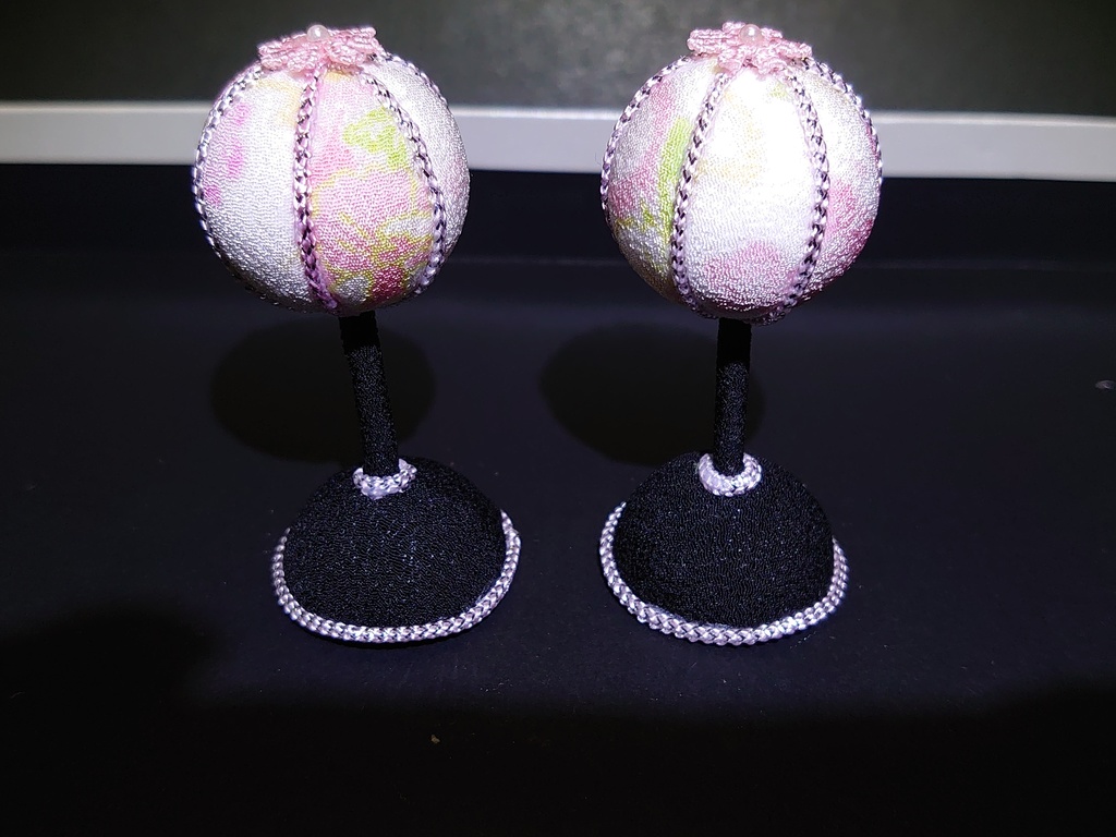 つまみ細工のおひなさま飾り〖A〗