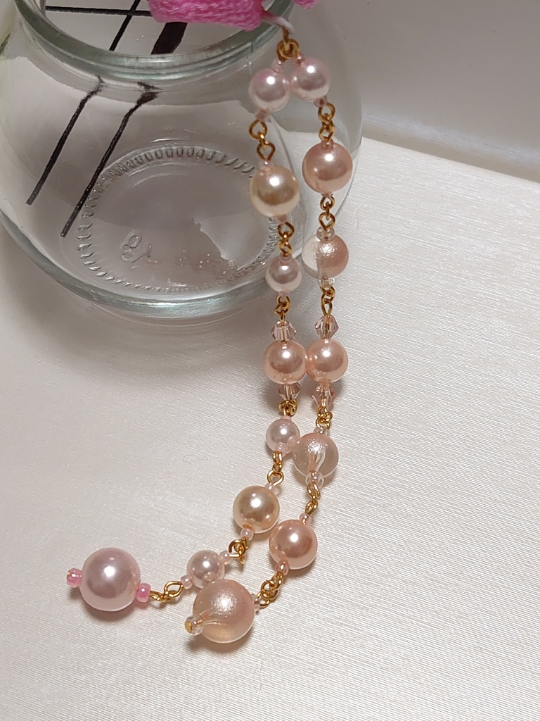 つまみ細工の桜の髪飾り