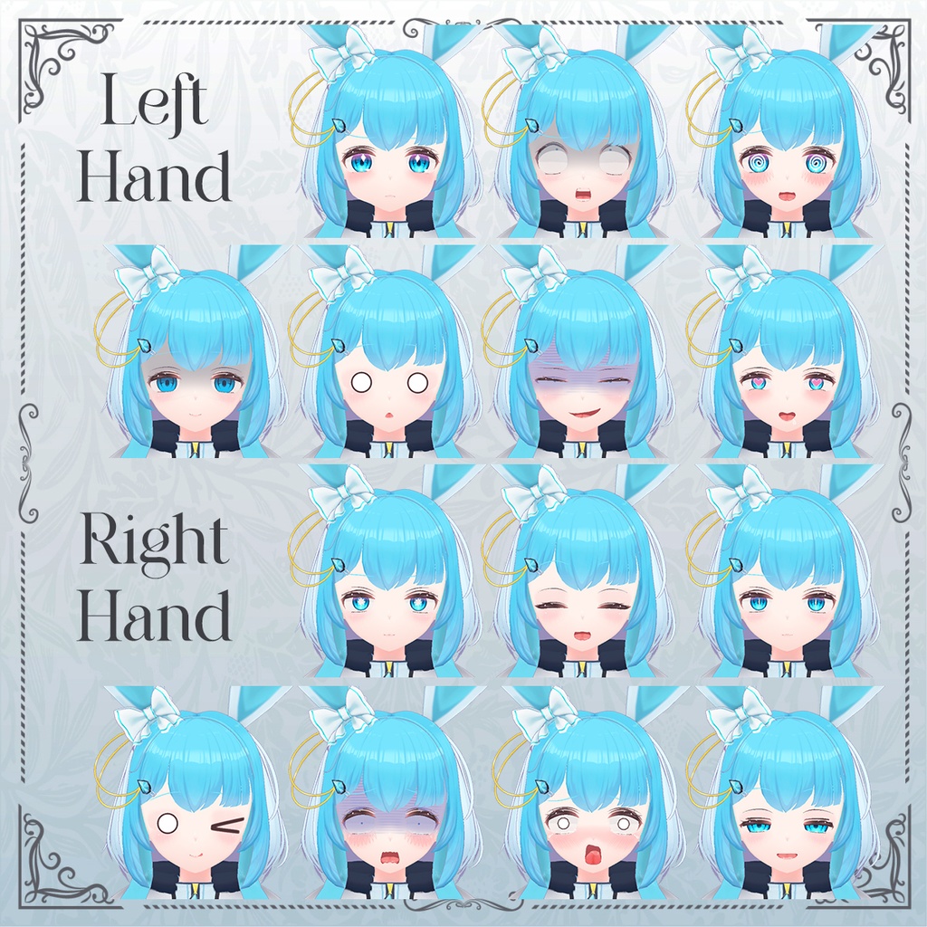 オリジナル3Dモデル「Xiya(シヤ)」