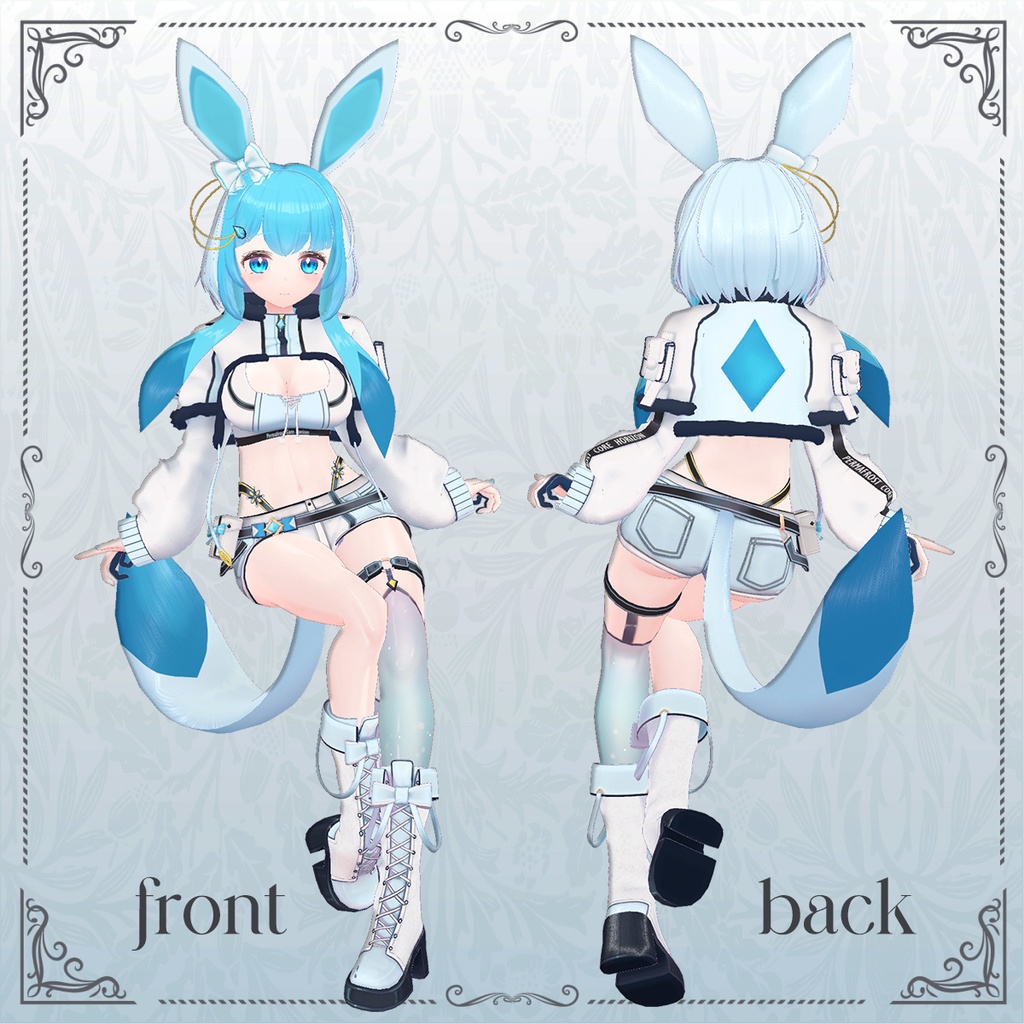 オリジナル3Dモデル「Xiya(シヤ)」