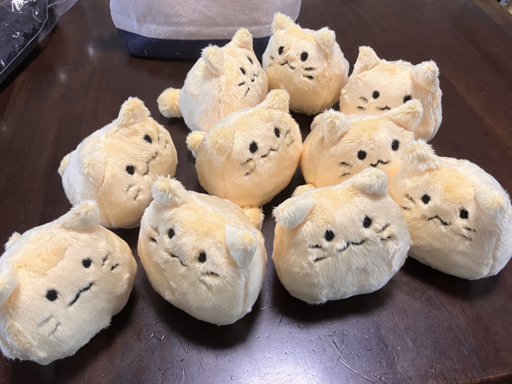 ナツメ式にゃんぷっぷーぬいぐるみ