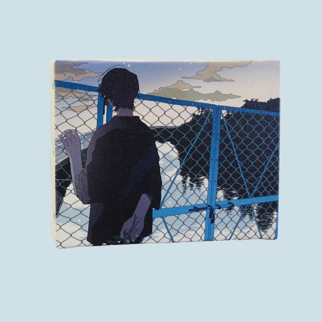 [ミニキャンバスプリント]跡