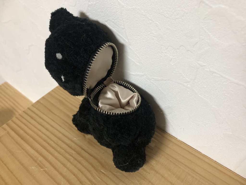 ぬいぐるみ型小物入れ 2024春夏