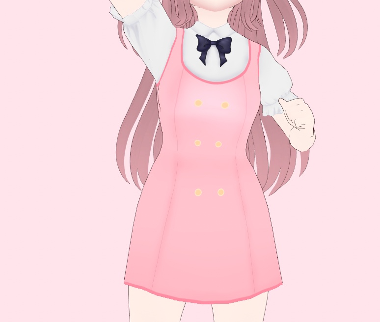 Kawaii School like Dress for Vroid