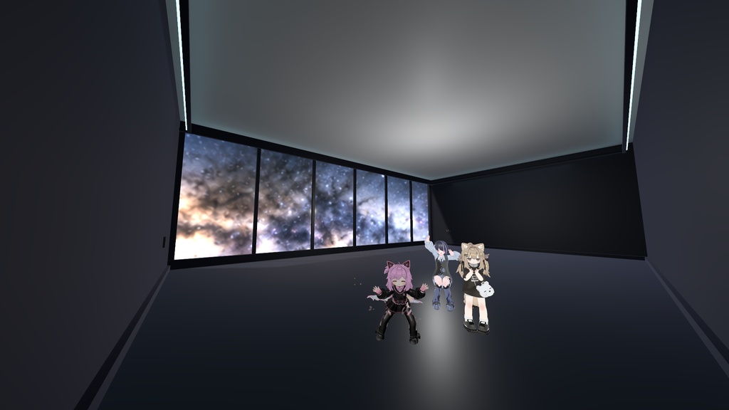 【無料】VRC向けワールドアセット skyroom