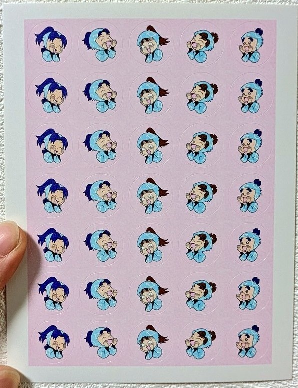スケジュールシール(一年選抜メンバー)