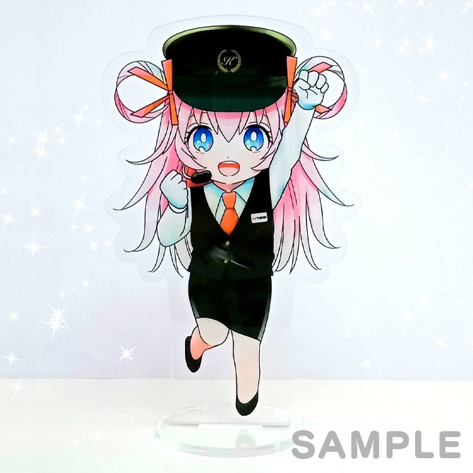 「バス娘(仮)」アクリルスタンド