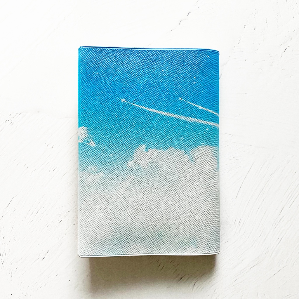 飛行機雲 ブックカバー