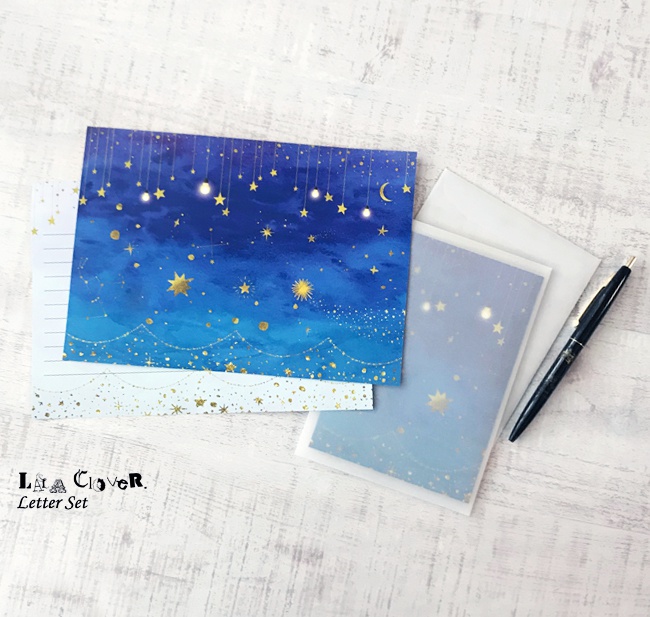 星たちの輝き レターセット