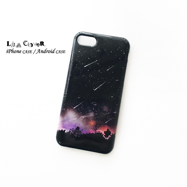 流星BLACK iPhoneケース スマホケース