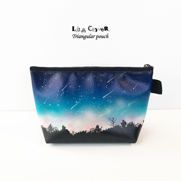 流星LIGHT 三角ポーチ