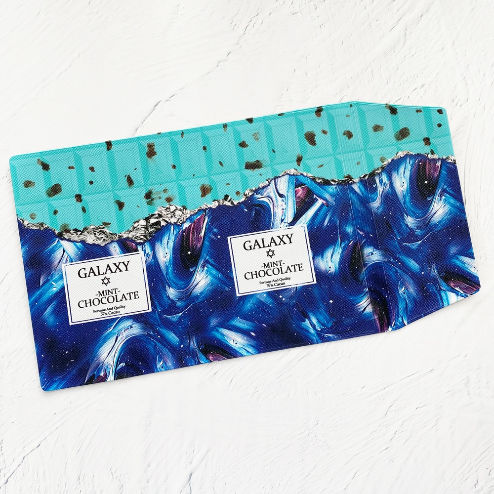 GALAXYチョコミント ブックカバー