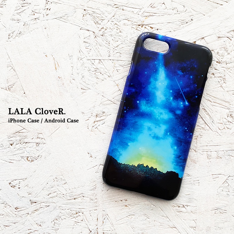 森を照らす星明かり iPhoneケース スマホケース 全機種対応