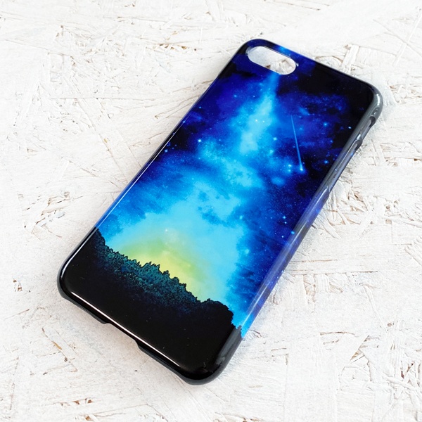 森を照らす星明かり iPhoneケース スマホケース 全機種対応